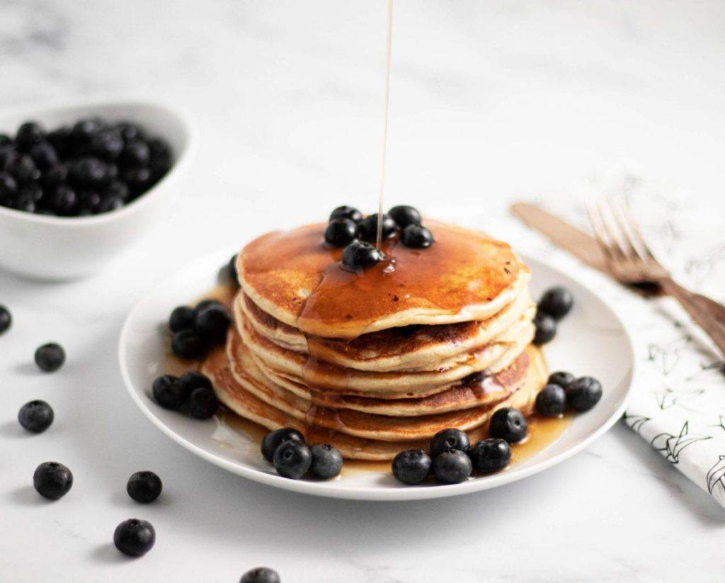 Blueberry Yogurt Pancakes - Recipes