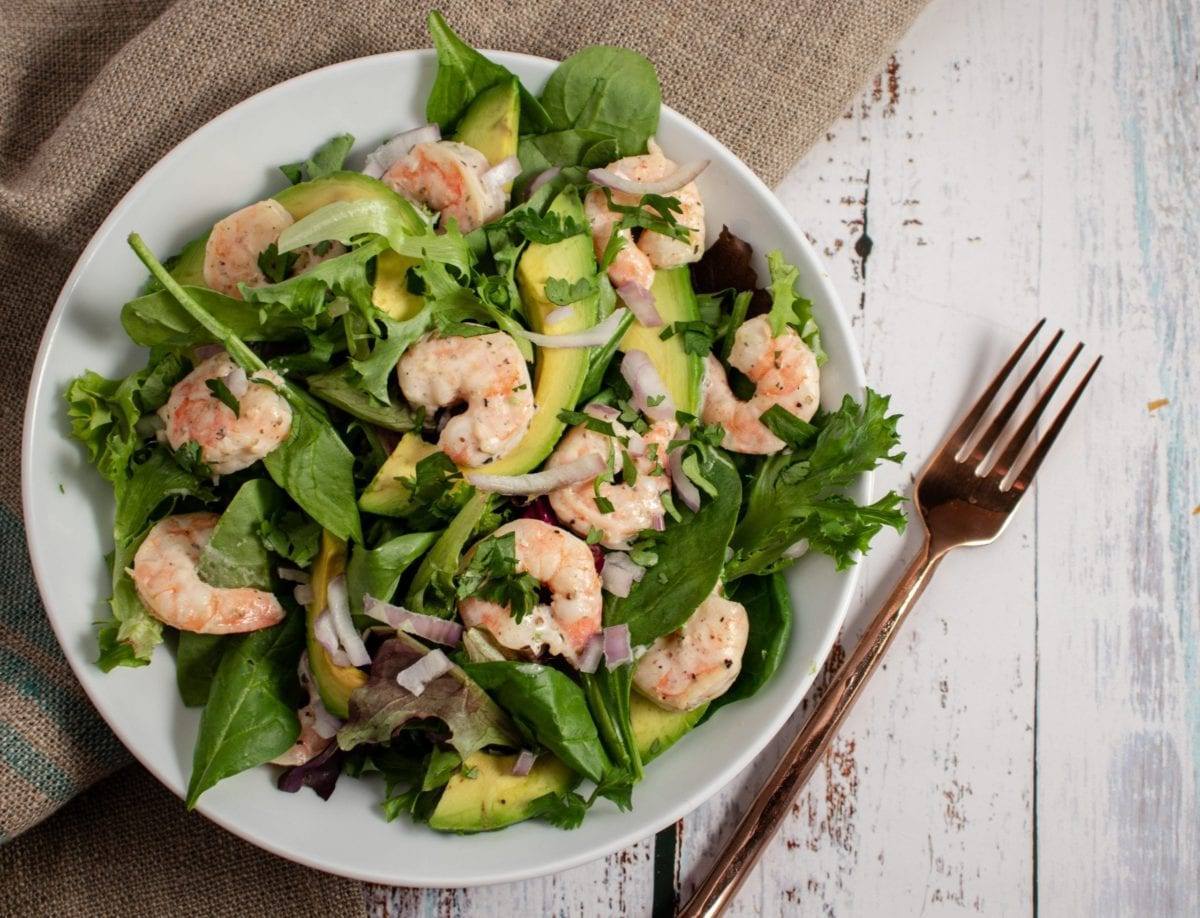 Shrimp and Avocado Salad