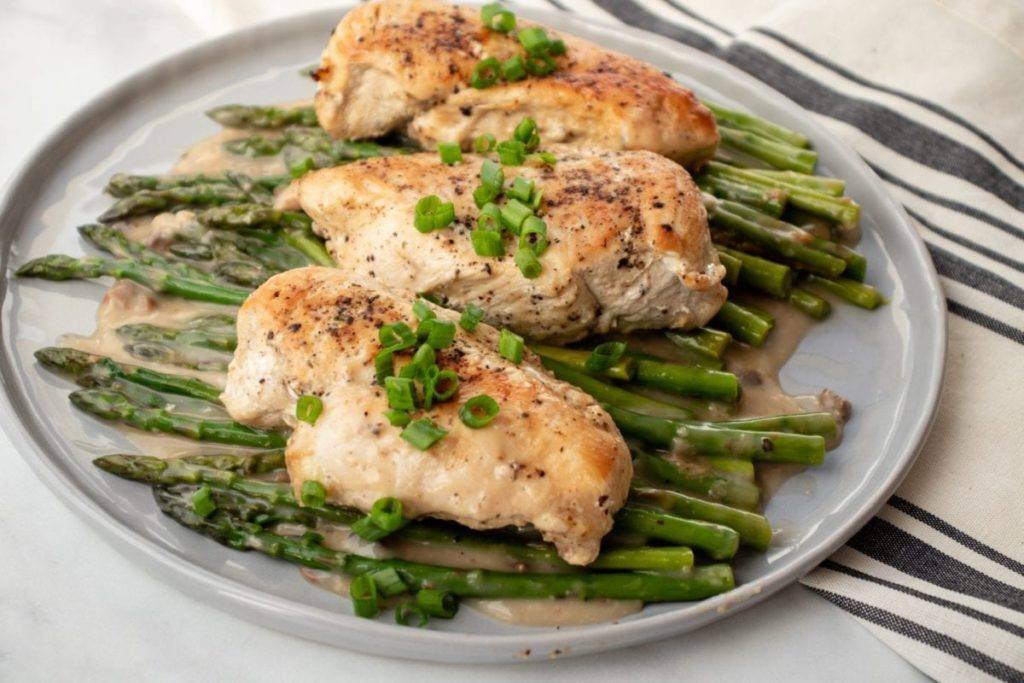 Cream of Chicken & Asparagus