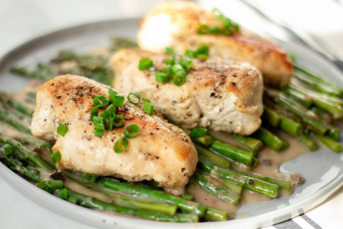 Cream of Chicken & Asparagus