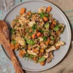 Dirty Rice with Sweet Potato and Chicken
