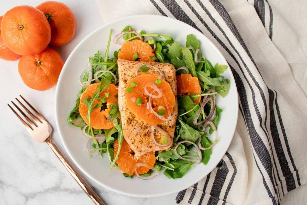 Salmon Citrus Salad