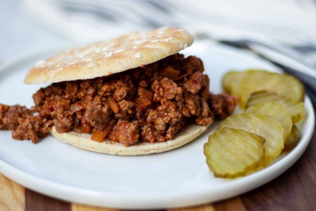 Sloppy Joes meal prep counting macros