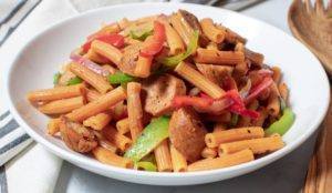 Chicken Sausage Pasta Salad Meal Prep Meal Planning Counting Macros