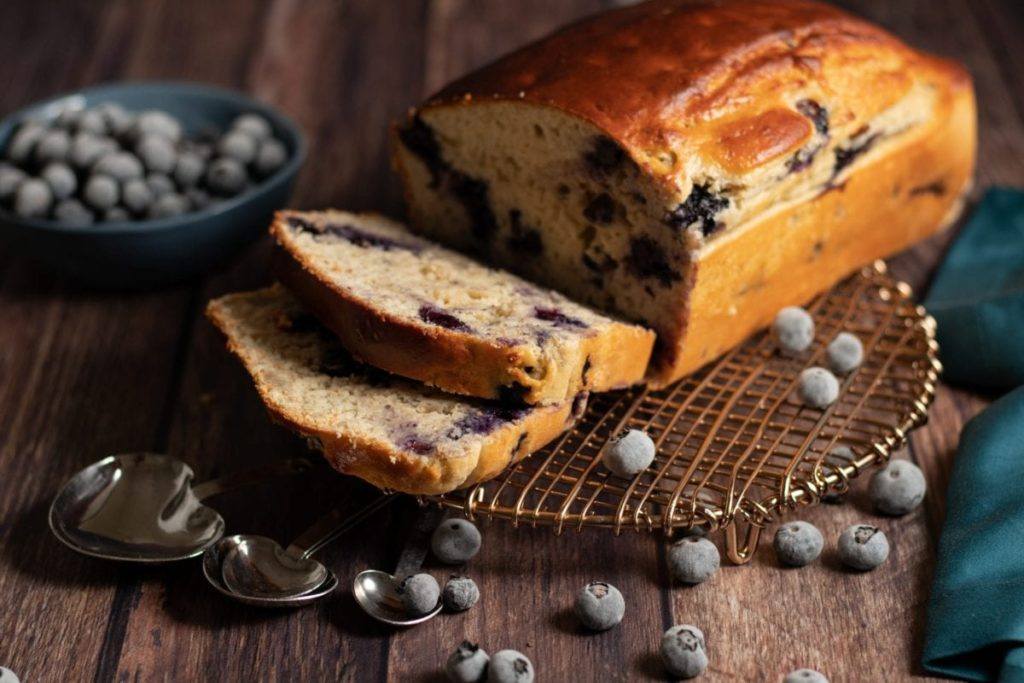 Banana Blueberry Lemon Bread Meal Planning Meal Prep Counting Macros