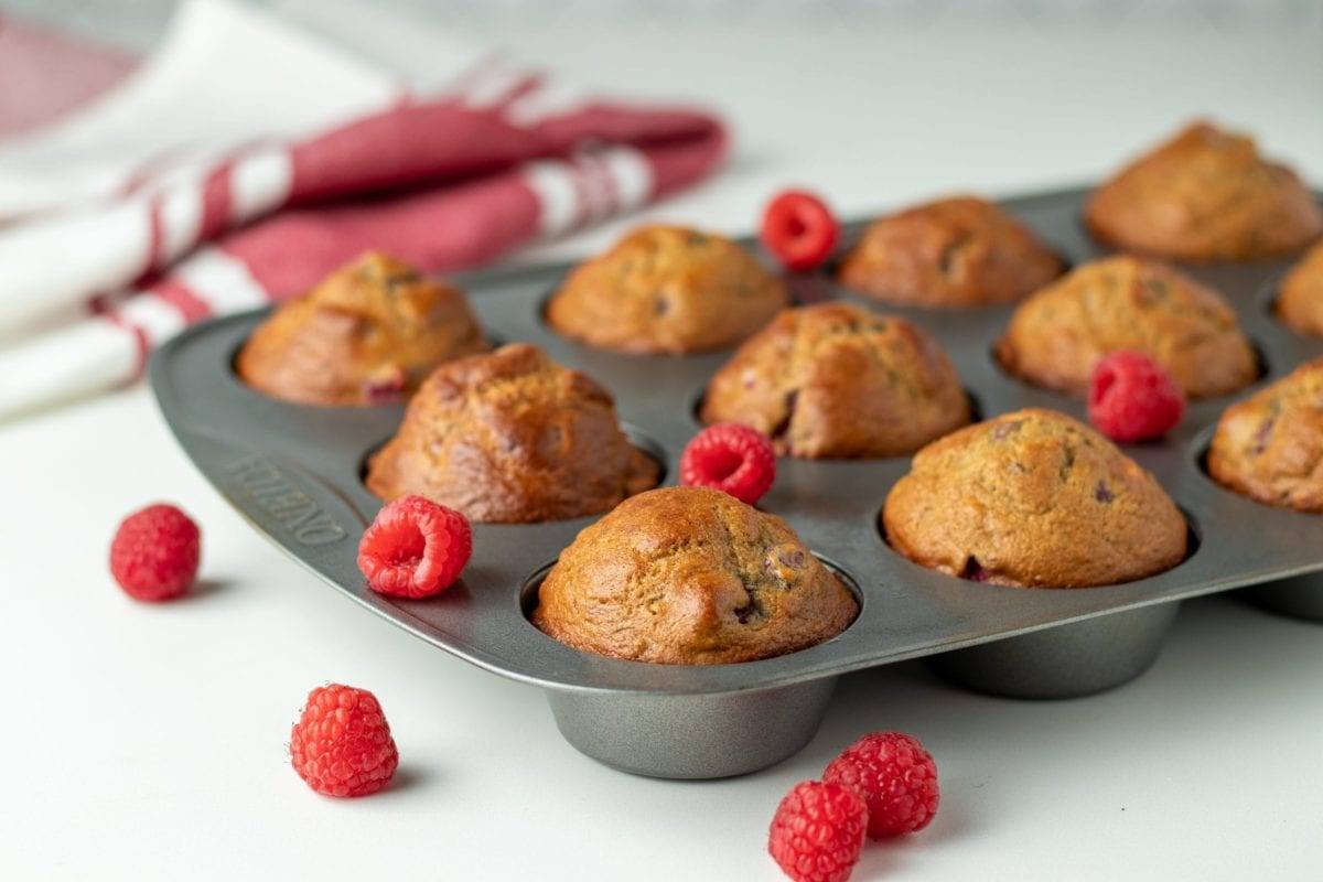 Banana Raspberry Protein Muffins Meal Prep Meal Planning