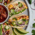 Chorizo and Eggs Breakfast Tacos meal prep Meal Plan Counting Macros
