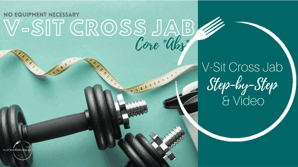 V-Sit Cross Jab Core Exercise