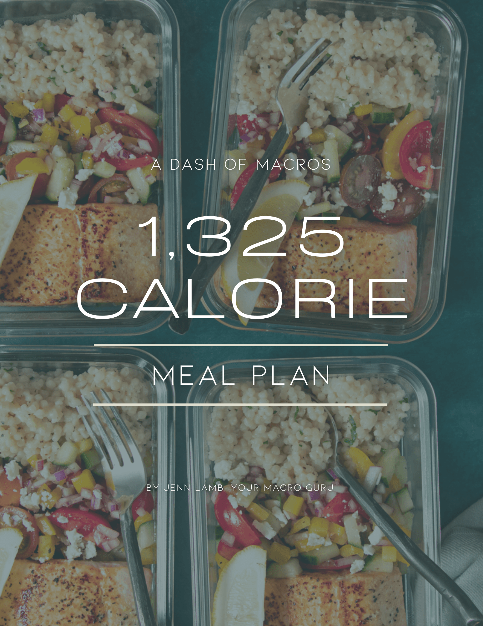 1325 Calorie Meal Plan