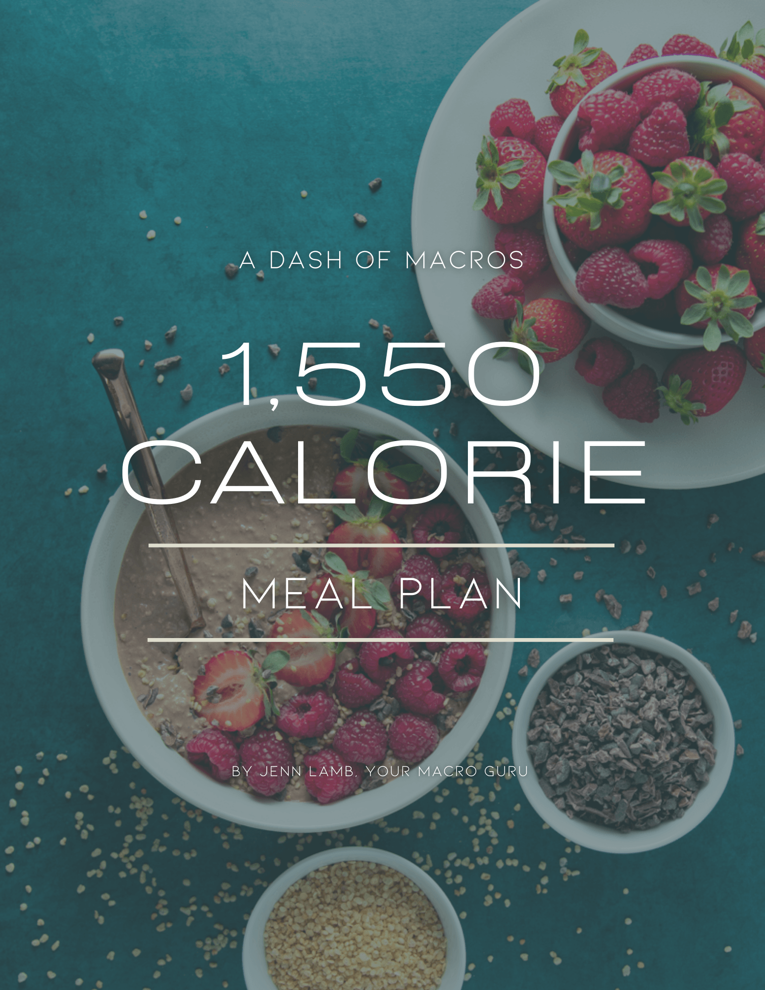1550 Calorie Meal Plan